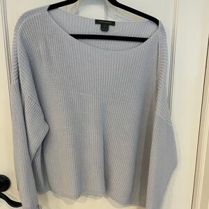 French Connection Light Blue Crew Neck Sweater